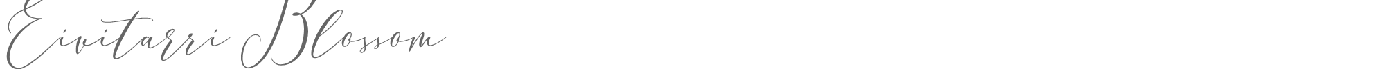 Eivitarri Blossom Eivitarri Blossom.ttf font preview